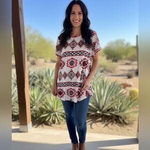 Lularoe Aztec Tunic Top